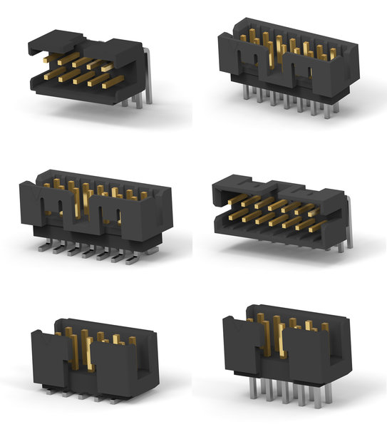 TE Connectivity’s AMPMODU 2 mm wire-to-board crimp receptacles and shrouded headers free up space on printed circuit boards